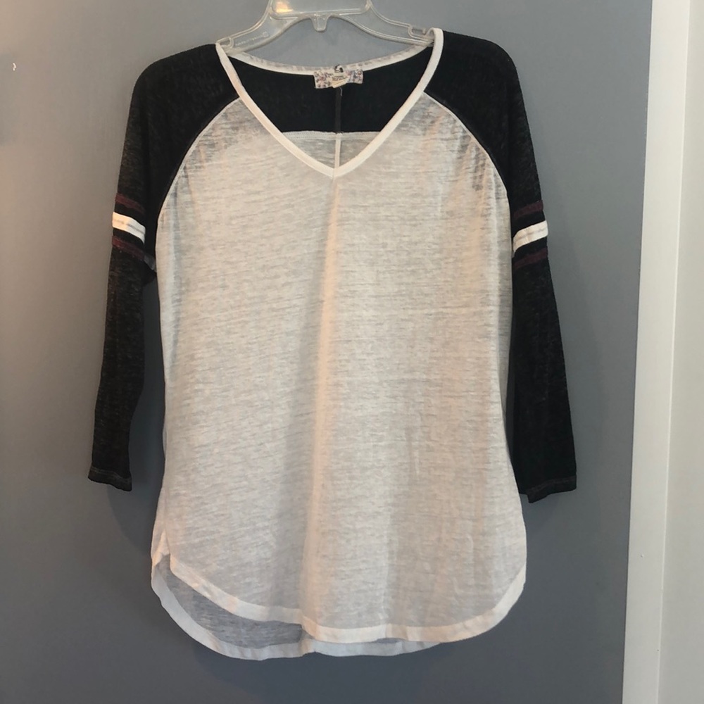 Baseball sleeve shirt